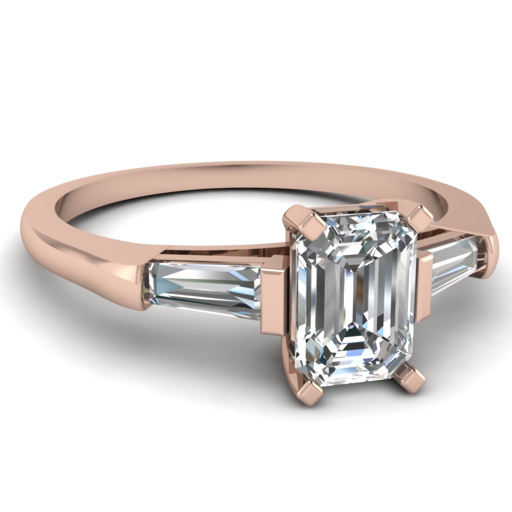 Top 20 Emerald Cut Diamond Rings Style - Fascinating Diamonds