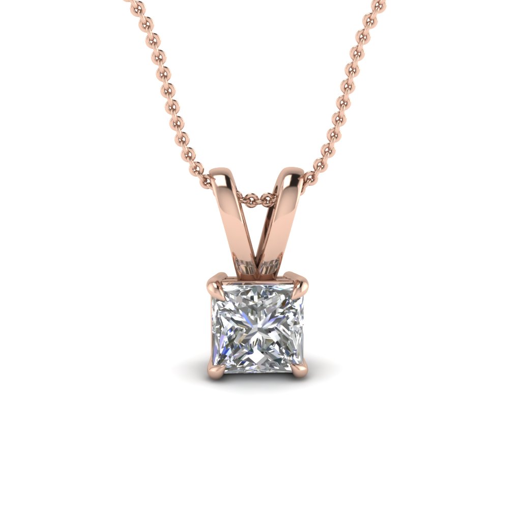 rose-gold-princess-white-diamond-solitaire-pendant-in-prong-set-FDPD4PR50CT-NL-RG