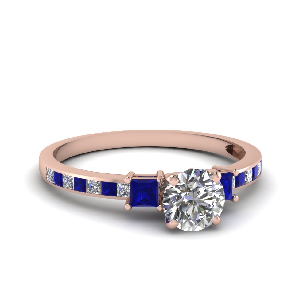 Sapphire Petite Engagement Rings