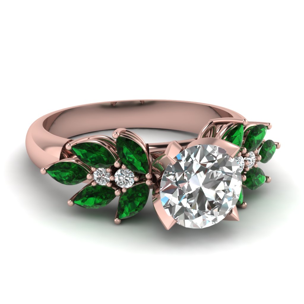 miodigitalphotoshop: 25 Beautiful Emerald Wedding Rings