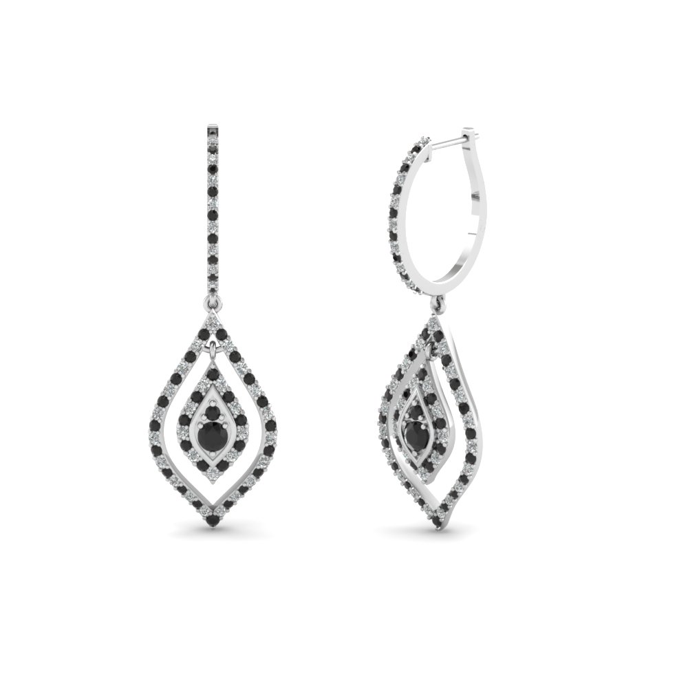 Black Diamond Earrings