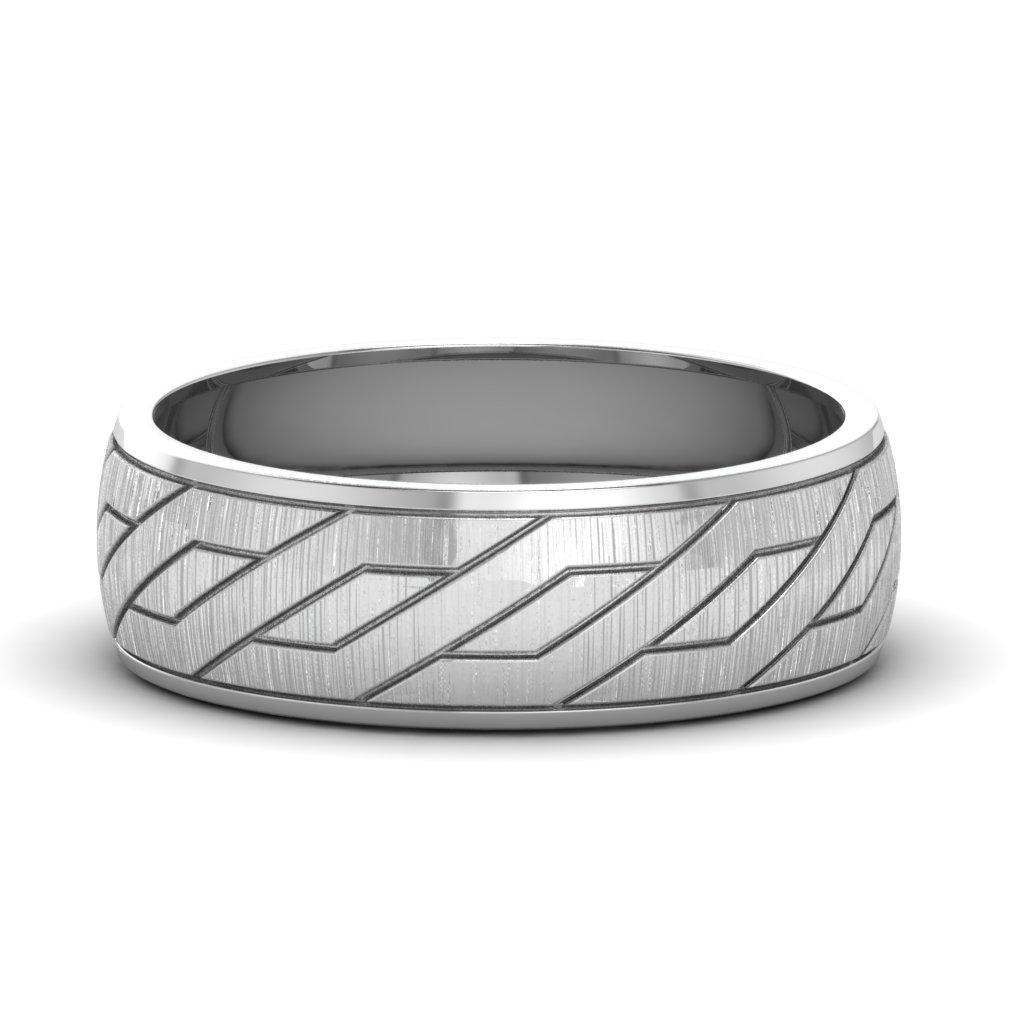 Platinum Mens Wedding Bands