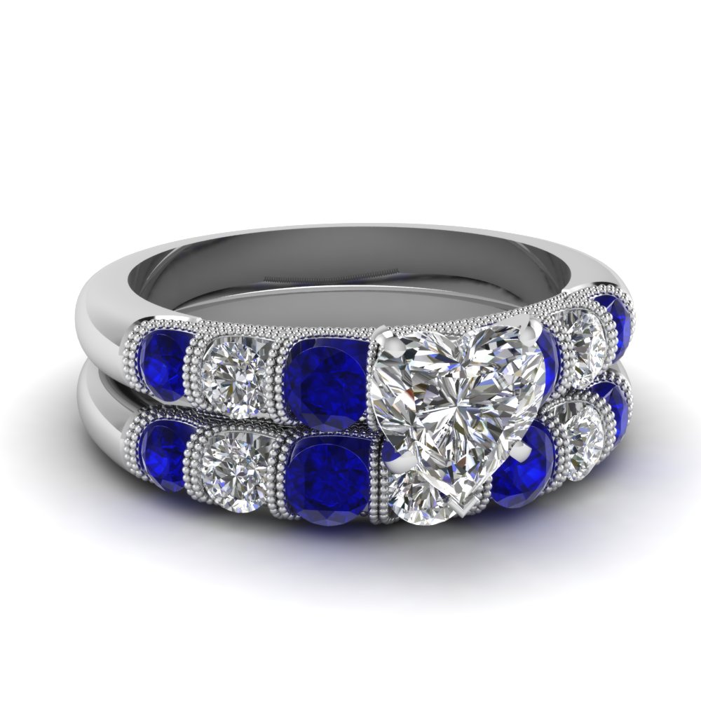 Elegant Light Blue Sapphire Engagement Rings