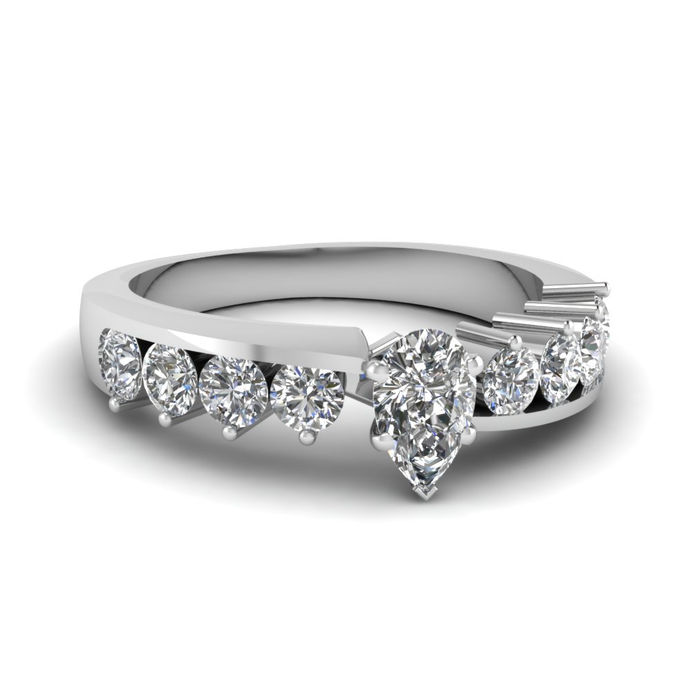 best pear engagement rings