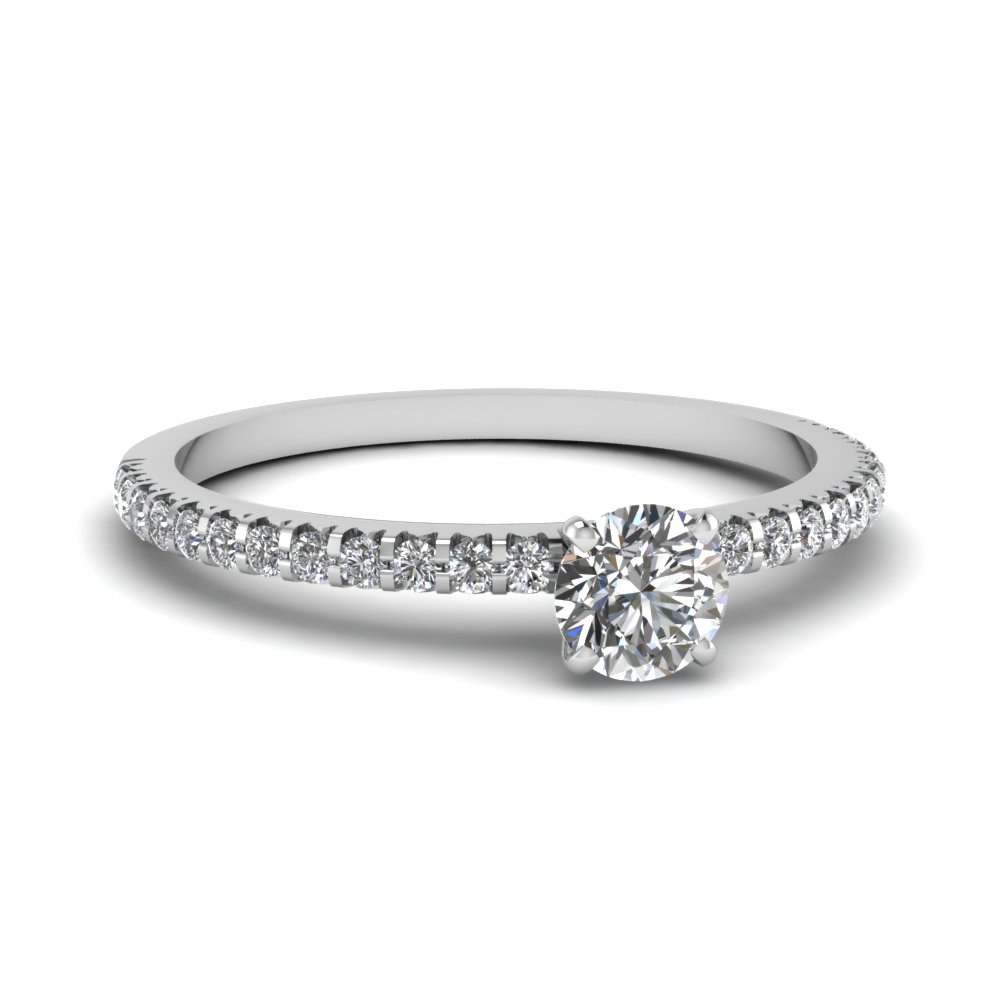 floating thin round diamond engagement ring in FDENS3009ROR NL WG 30