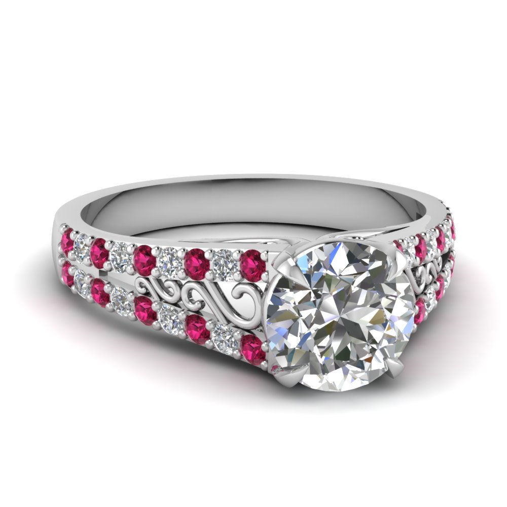 Modern Diamond Wedding Rings