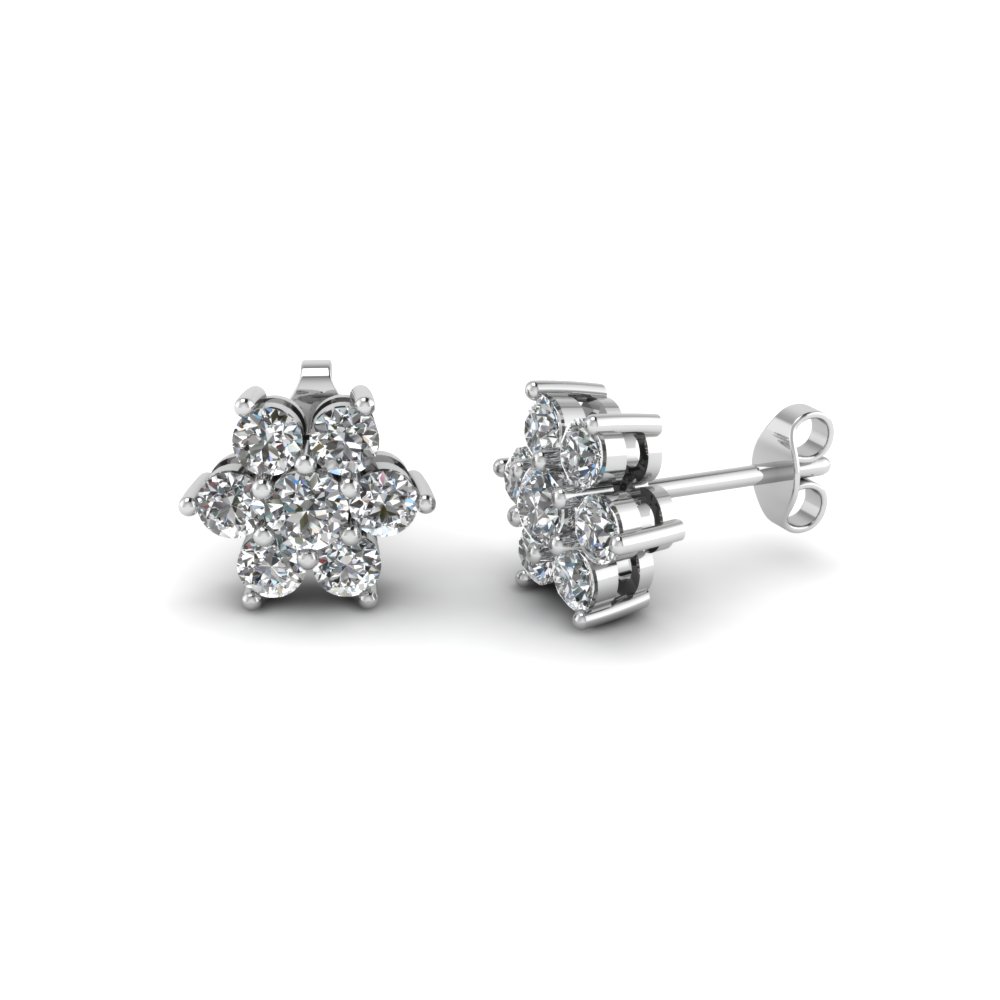 Fl Cer Diamond Earring Fl Cer Diamond Earring