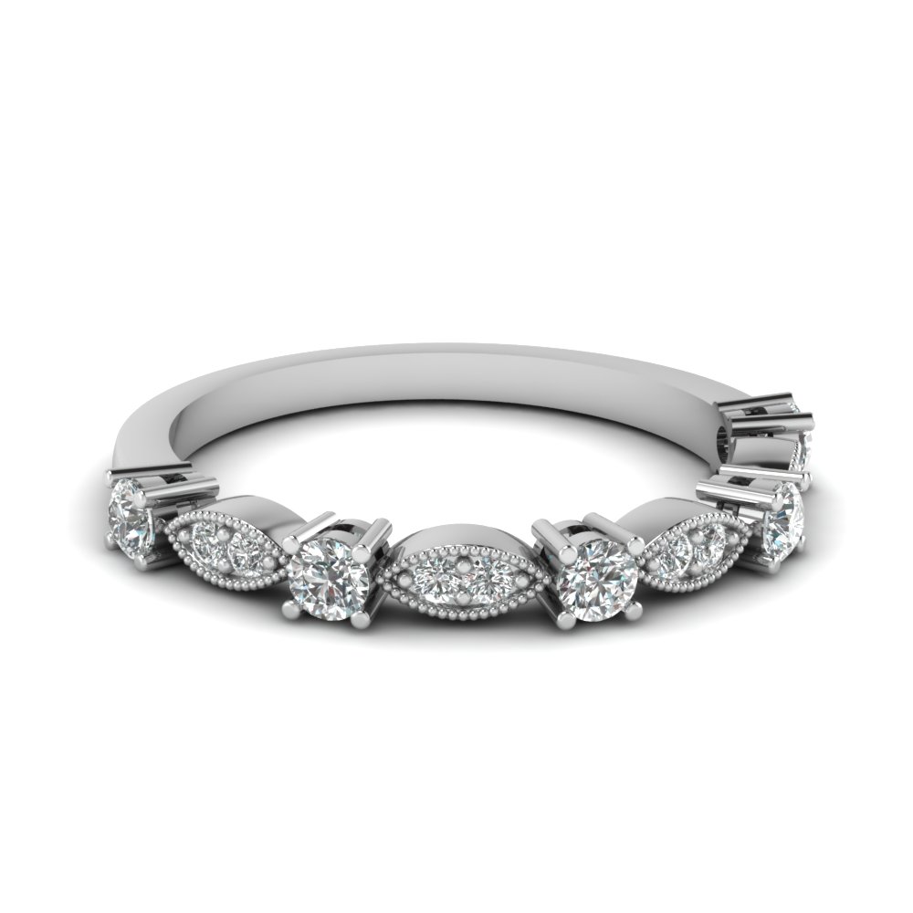 Art Deco Round Cut Diamond Ring