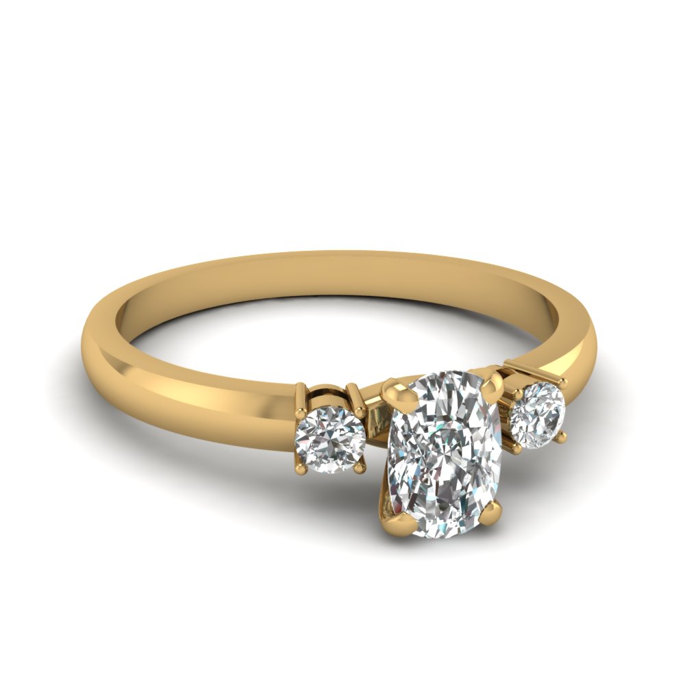Classic 3 Stone Engagement Ring