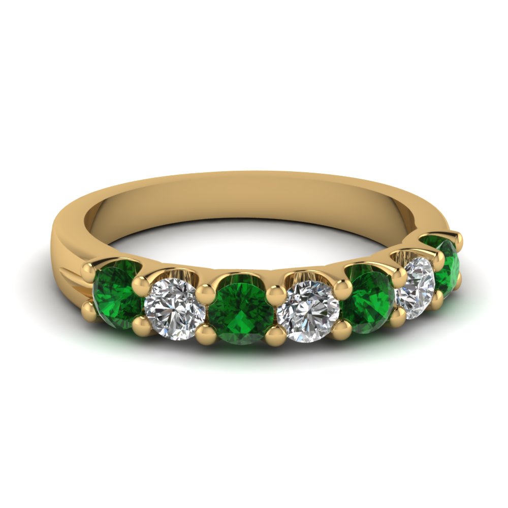 Purchase Enchanting Emerald Wedding Rings